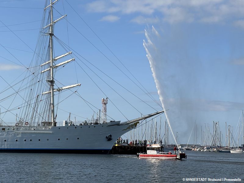 Hier zeigen Crew und Boot, was sie können!