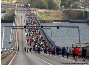 Das absolute Highlight - der Lauf über die Rügenbrücke