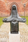 Die Pietà steht wieder an ihrem Platz im Johanniskloster.