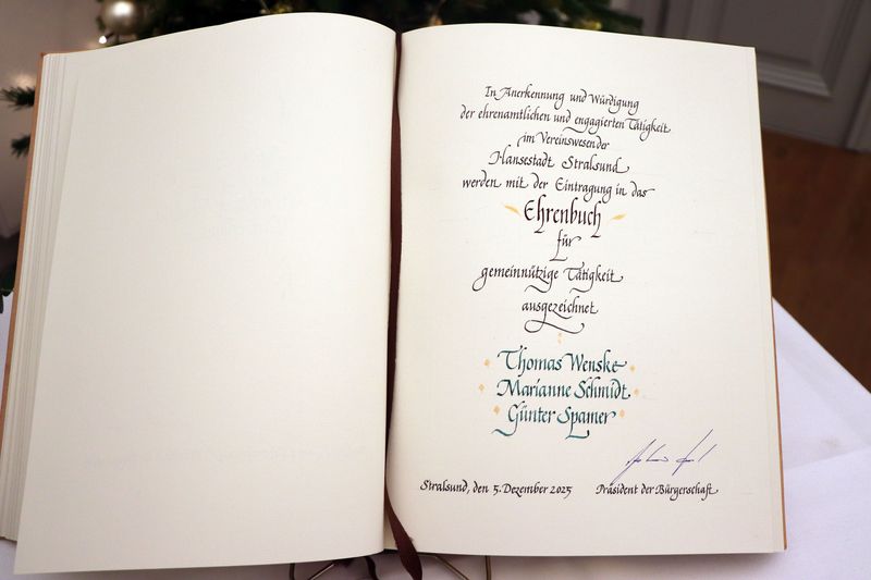 Ehrenbucheintrag 2025 Ehrenbucheintrag 2025