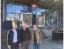 Gemeinsam für mehr Klimaschutz: Claas Möller (Geschäftsführer SWS Natur), Jürgen Nordmann (Inhaber Störtebeker Braumanufaktur) und Dieter Hartlieb (Geschäftsführer SWS Stadtwerke Stralsund) erweitern gemeinsam die Photovoltaikanlage der Störtebeker Braumanufaktur. 