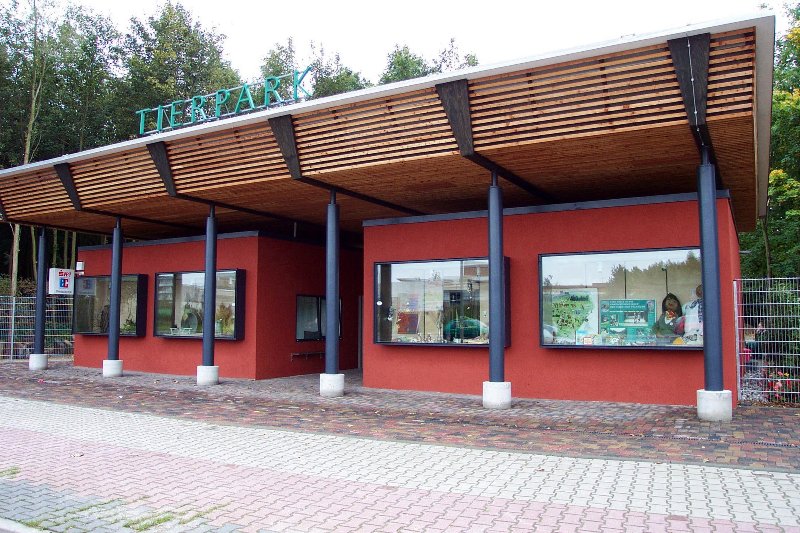 Visitor´s entrance Stralsund Zoo